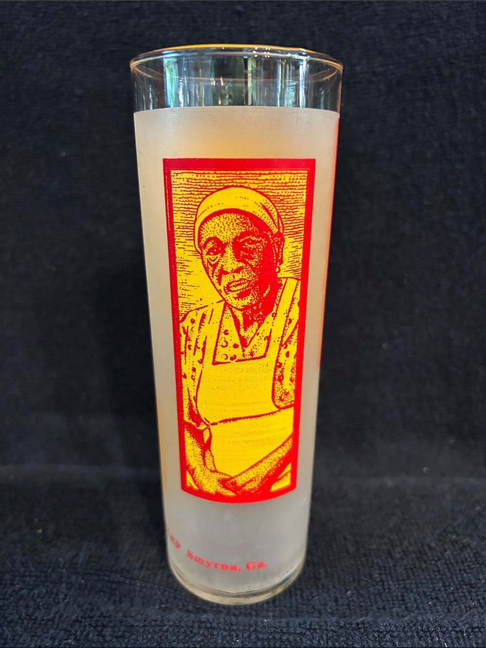 Aunt Fanny’s Cabin’s Mint Julep Glass, Smyrna Georgia - Vintage